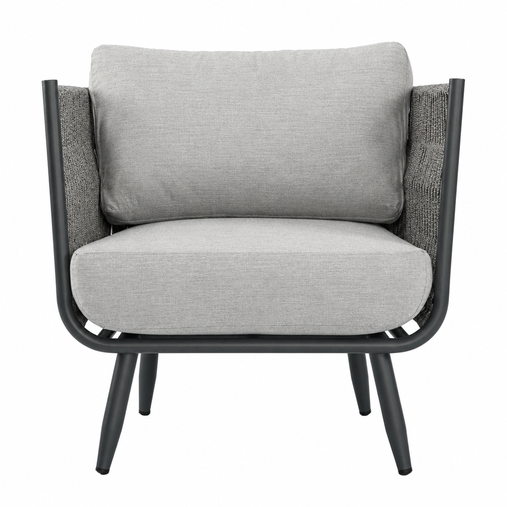 Upscaled Newport swivel chair view 3