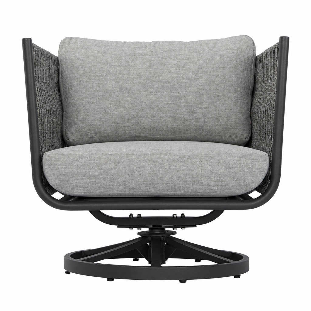 Upscaled Newport swivel chair view 8